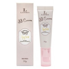 BB Cream Latika Clareador FPS 44 Base Bege Médio